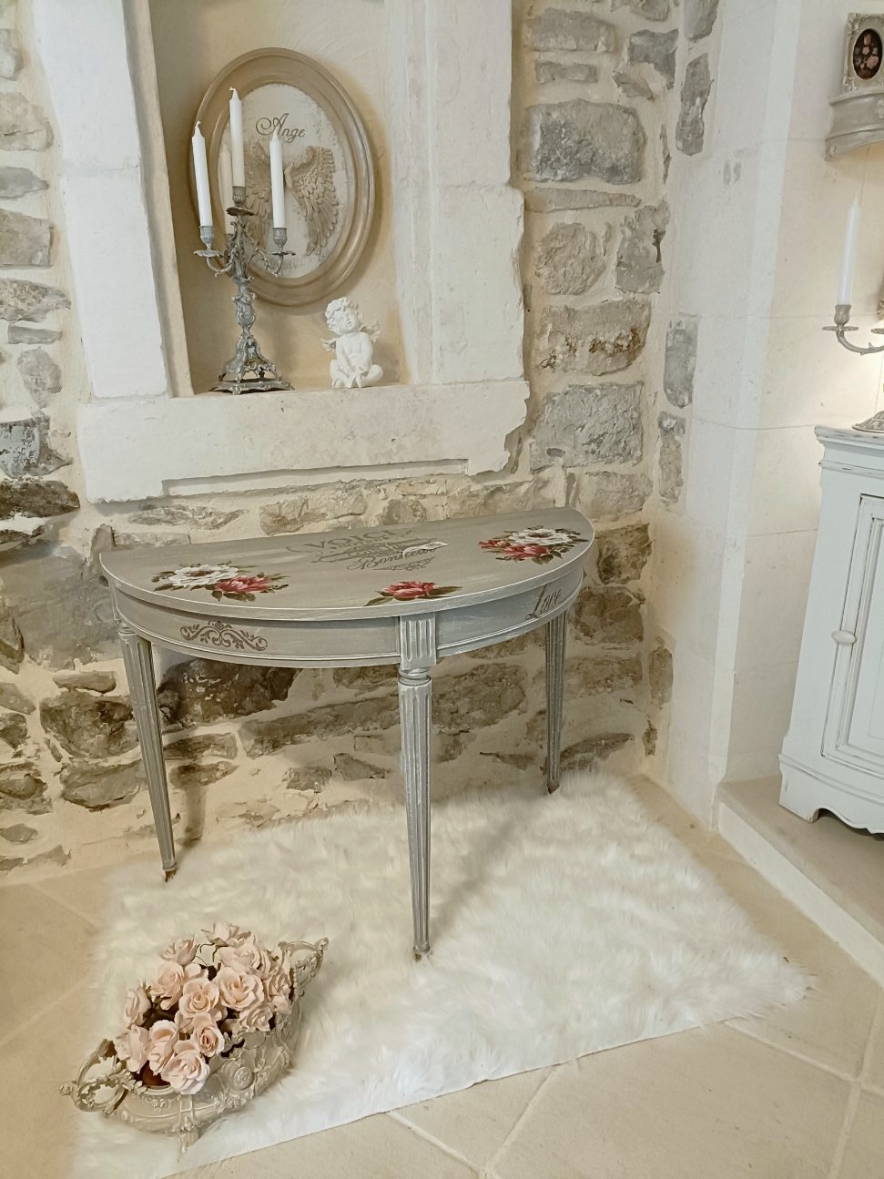 Table demi lune Castiel