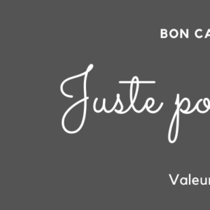Bon cadeau 150 €