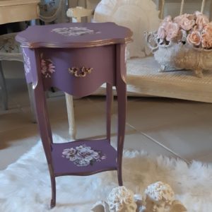 Guéridon Shabby chic Lilha